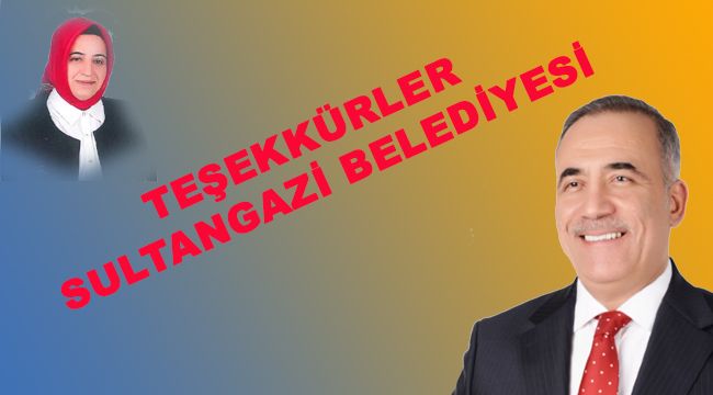 Teşekkürler Sultangazi Belediyesi