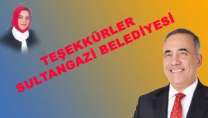 Teşekkürler Sultangazi Belediyesi