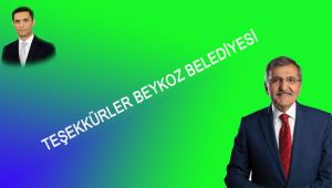 Teşekkürler Beykoz Belediyesi