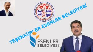 Teşekkürler Esenler Belediyesi