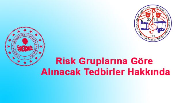 Risk Gruplarına Göre Alınacak Tedbirler Hakkında