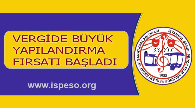 Vergide Büyük Yapılandırma Fırsatı Başladı