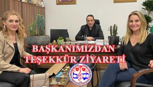 Başkanımızdan Üsküdar Belediyesine Teşekkür Ziyareti