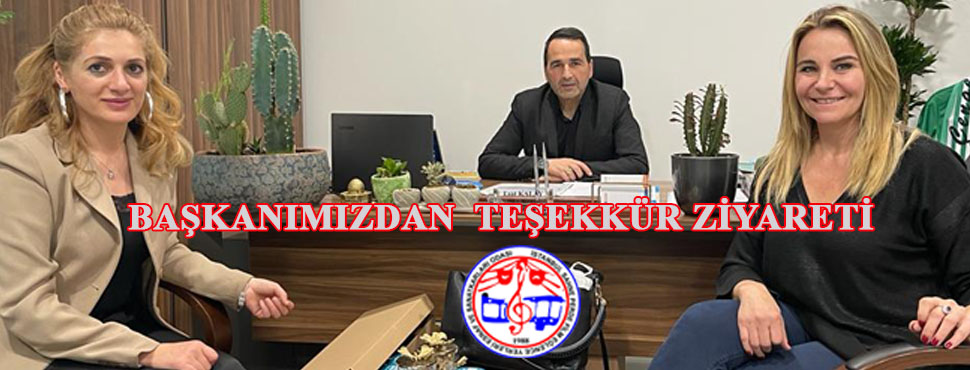 Başkanımızdan Üsküdar Belediyesine Teşekkür Ziyareti
