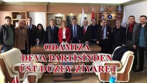 ODAMIZ DEVA PARTİSİNDEN ÜST DÜZEY ZİYARET