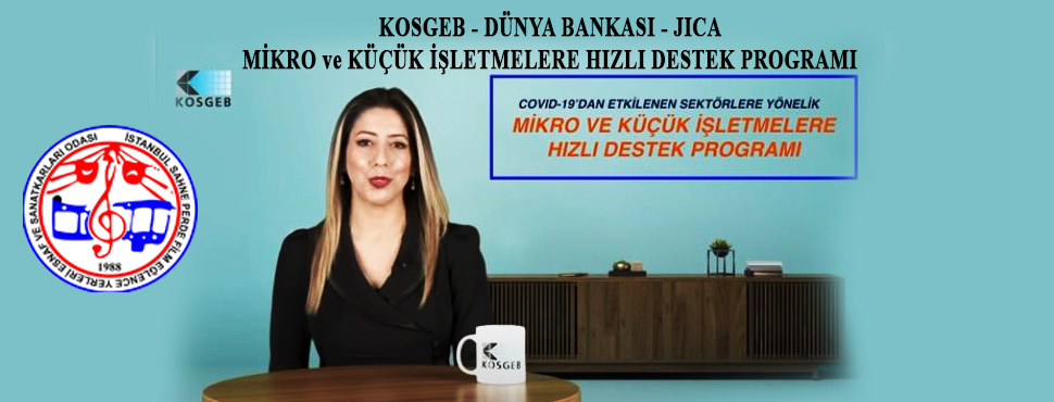 KOSGEB - DÜNYA BANKASI - JICA MİKRO ve KÜÇÜK İŞLETMELERE HIZLI DESTEK PROGRAMI