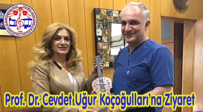 Başkanımızdan Prof. Doktor Cevdet Uğur Koçoğulları'na Ziyaret