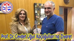 Başkanımızdan Prof. Doktor Cevdet Uğur Koçoğulları'na Ziyaret