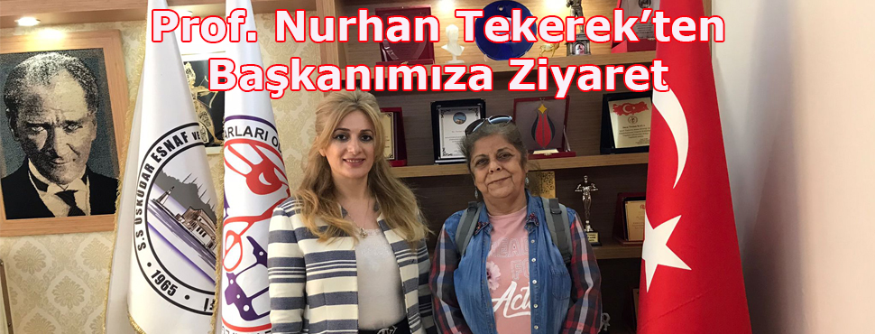 Prof. Dr. Nurhan Tekerek'ten Başkanımıza Ziyaret