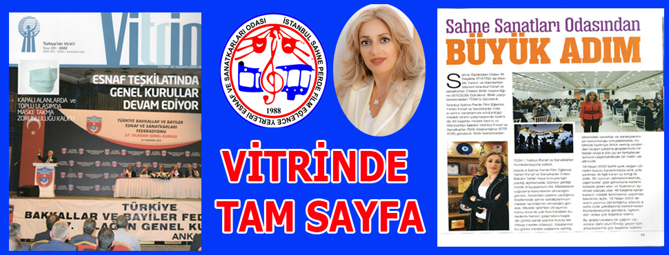 VİTRİNDE TAM SAYFA