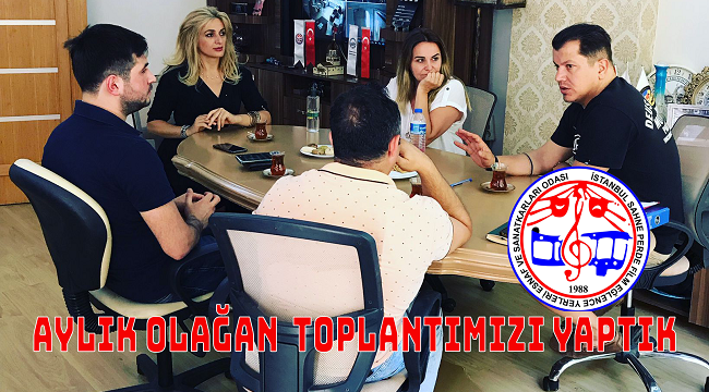 AYLIK OLAĞAN TOPLANTIMIZI GERÇEKLEŞTİRDİK