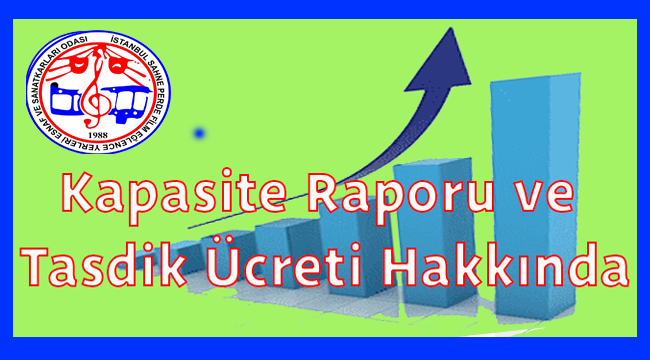 Kapasite Raporu ve Tasdik Ücreti Hakkında