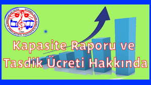 Kapasite Raporu ve Tasdik Ücreti Hakkında