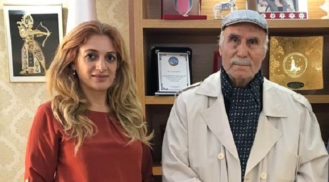 SİNEMANIN 62 YILLIK EMEKTARI YAVUZ KARAKAŞ'TAN ODAYA ZİYARET 