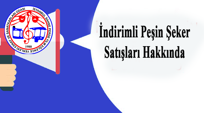 İndirimli Peşin Şeker Satışları Hakkında