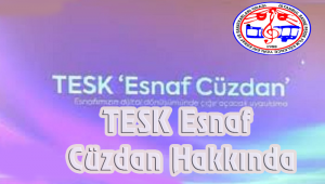 TESK Esnaf Cüzdan Hakkında