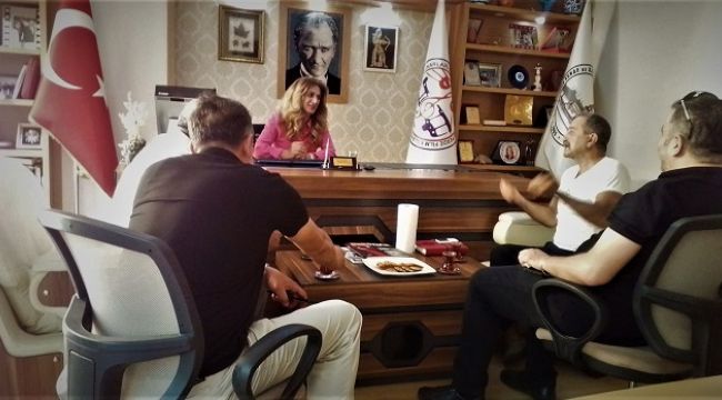 MHP ÜSKÜDAR İLÇE YÖNETİCİLERİNDEN MESLEK ODAMIZA ZİYARET