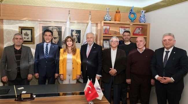 İYİ PARTİ İBB BAŞKAN ADAYI BUĞRA KAVUNCU VE ÜSKÜDAR ADAYI PROF.DR. ERTAÇ ERGUVAN MESLEK ODAMIZI ZİYARET ETTİ.