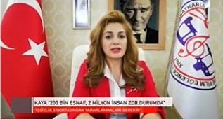 Haber İstanbul TV, Esnaf Odası Başkanı Terlan Kaya'nın açıklamasına geniş yer verdi